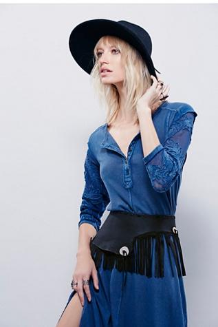Sun + Glory For Free People Womens Vision Quest Leather Belt
