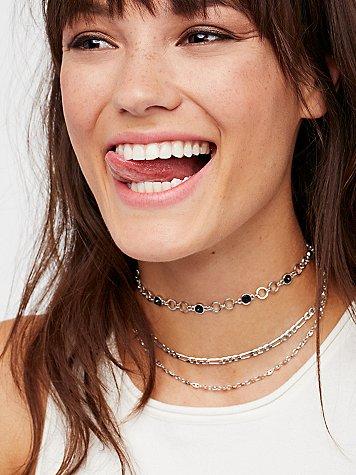 Free People Pacific Stone Spike Choker