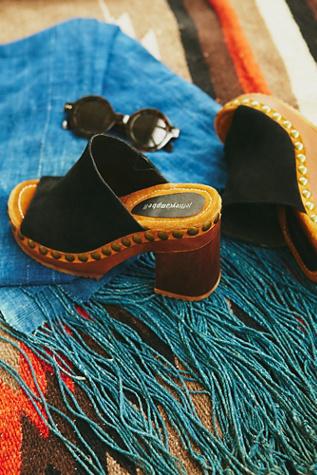 Jeffrey Campbell X Free People Womens Sonny Wood Mule