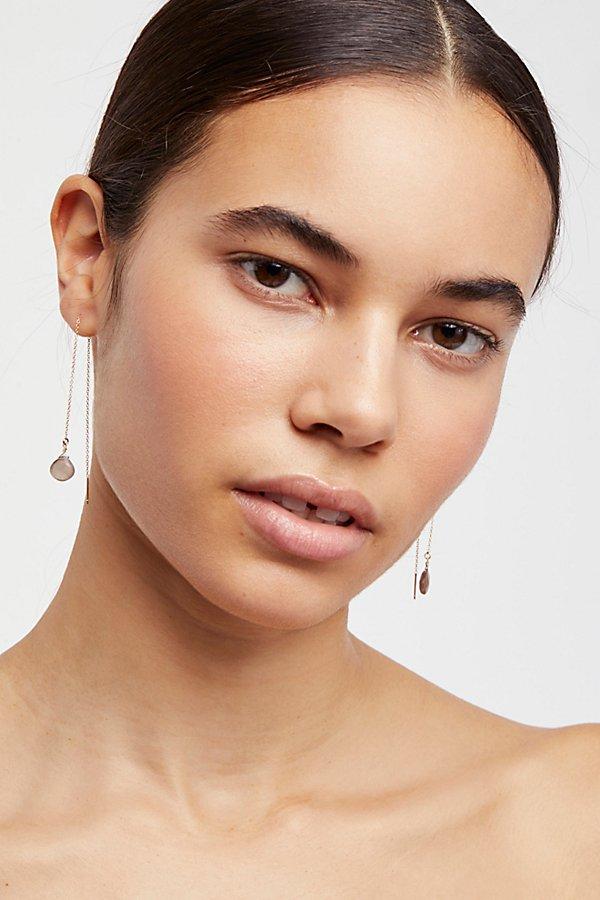 Teardrop Threader Earrings  By Joy Dravecky At Free People