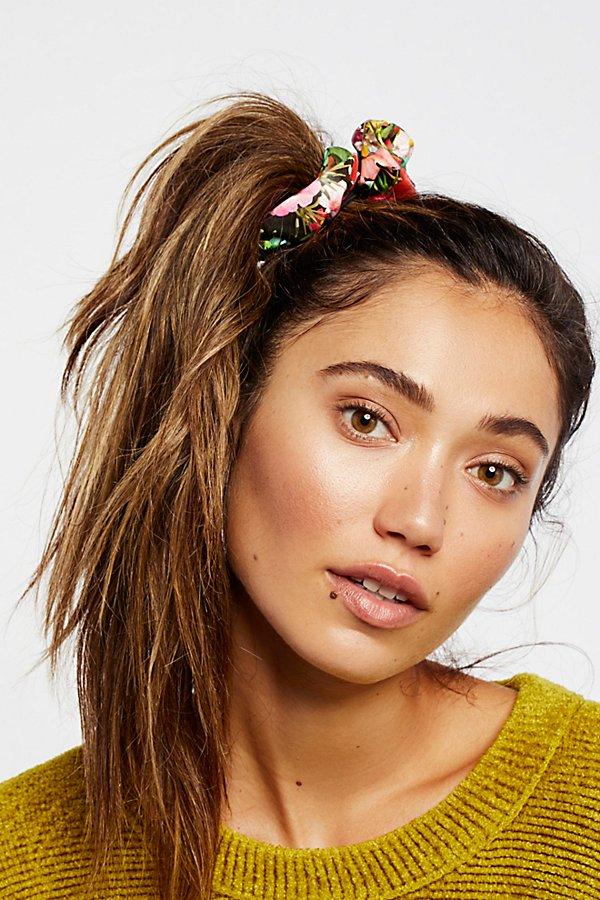 Vegan Leather Scrunchie By Free People