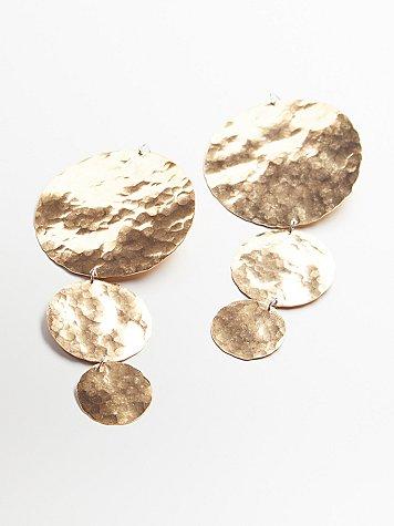 Solar Eclipse Earrings By M.liz Designs