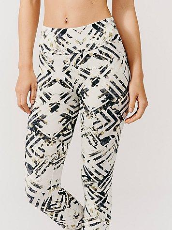 Crystallized Floral Printed Legging  By Peony At Free People