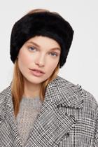Higher Ground Shearling Headband  By Ricardo B.h. At Free People