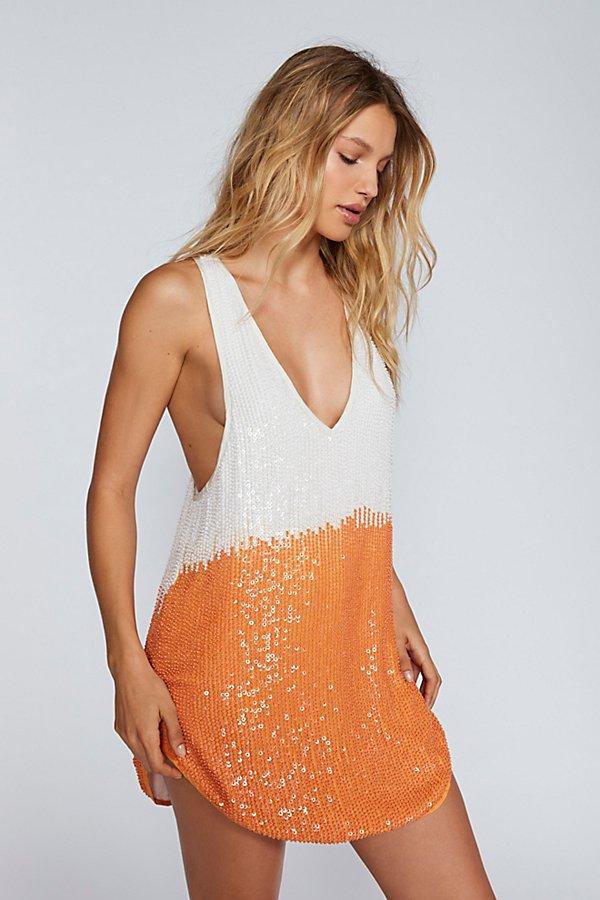 Iryna Dip Dye Tank Dress By Free People