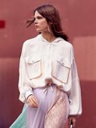 Free People Mesh It Up Windbreaker