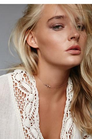 Ark + Arrows X Free People Womens Dagger Diamond/ruby Choke