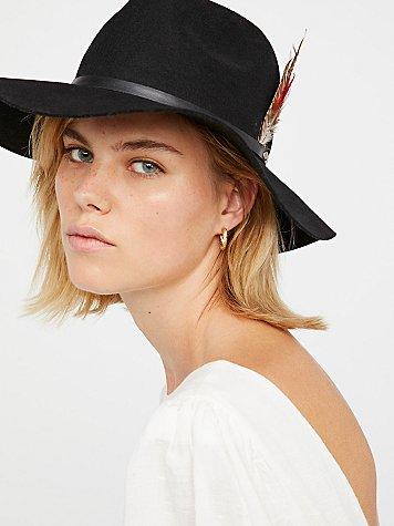 Sydney Felt Fedora By Lovely Bird At Free People