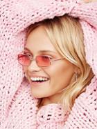 Square If I Care Sunnies By Free People