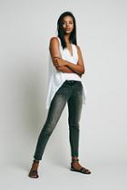 Free People Womens Williamsburg Pitched Skinny