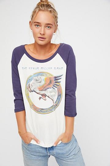 Steve Miller Band Raglan Tee By Trunk