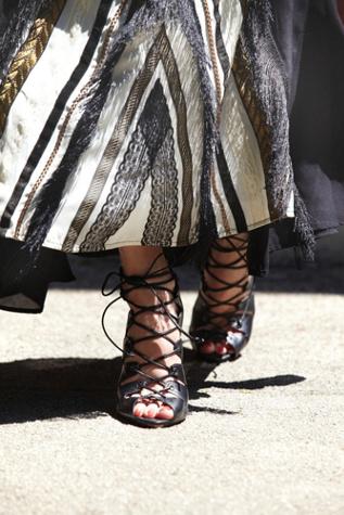 Jeffrey Campbell X Free People Womens Minimal Lace Up Heel