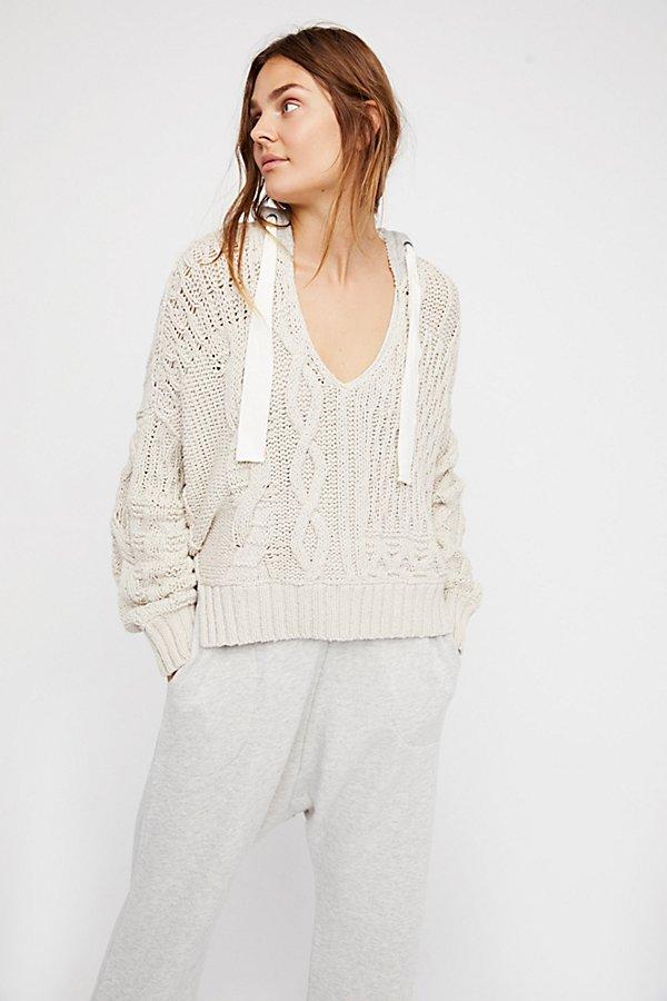 Tierra Cable Hoodie By Free People