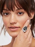 Free People Marble Marquise Ring