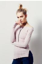 Intimately Womens Snow Day Striped Cami