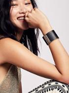 Free People Lost Valley Leather Cuff
