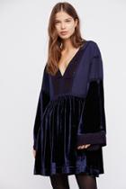 Pieced Nomad Mini Dress By Free People