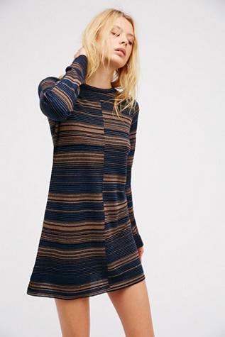 Free People Womens Rave On Sweater Mini