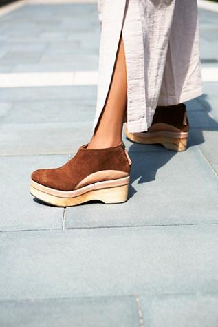 Fp Collection Womens Camilla Suede Clog