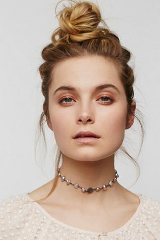 Ela Rae Womens Sasha Moonstone Choker