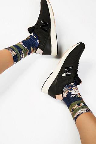 Free People Womens Homecoming Crew Sock