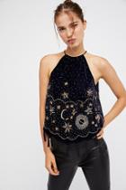 Midnight Magic Embellished Tank By Free People