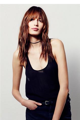 Free People Womens How Low Crinkle Cami
