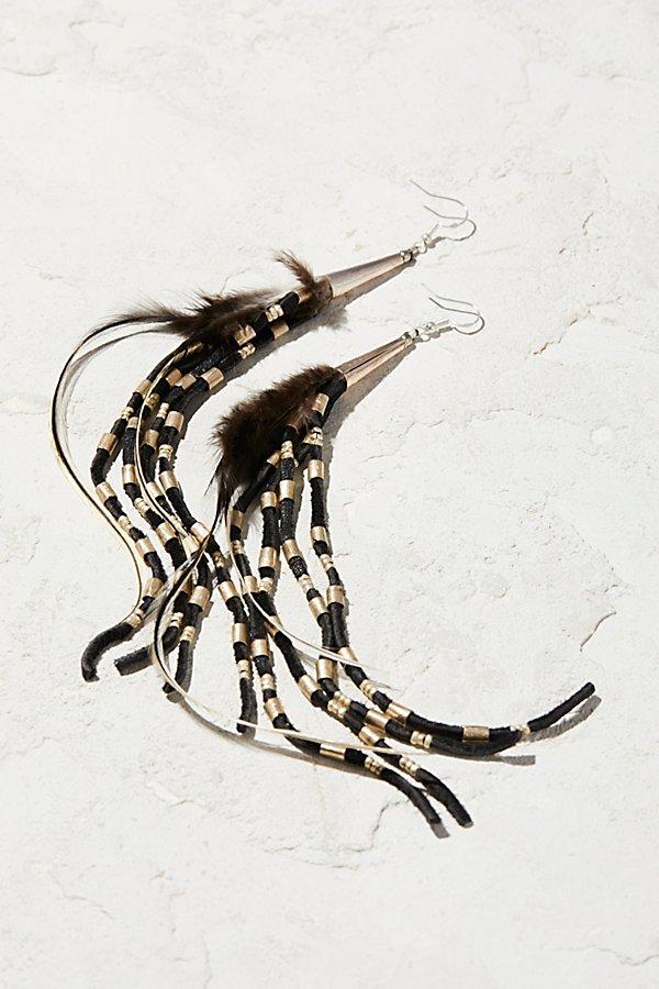 Desert Highway Leather X Feather Dusters By Free People
