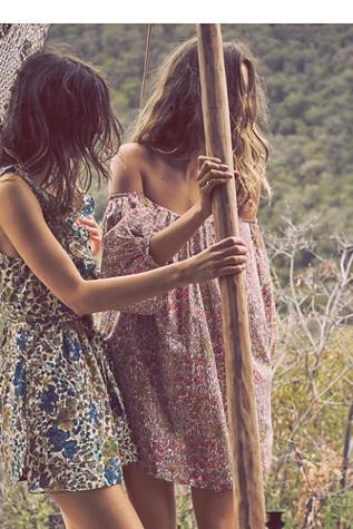 Free People Womens Liberty Poppytot Tunic