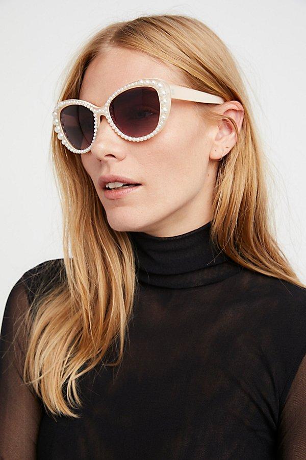 Night Out Pearl Sunglass By Free People