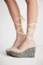 Fp Collection Womens Charade Espadrille Wedge