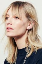 Luv Aj Womens Full Bloom Hoop Earring Set