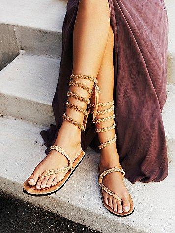 Free People Braided Sandal