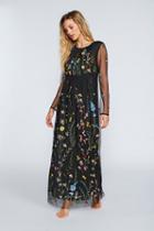 Yasmin Embroidered Maxi Dress By Free People