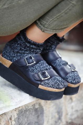 Free People Womens Heathered Highland Boot S