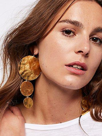 Solar Eclipse Earrings By M.liz Designs At Free People