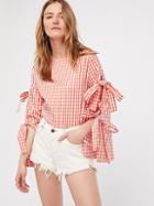 Gingham Top With Sleeve Detail By Style Mafia At Free People