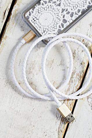 Triple C Womens Leather Charger Cord