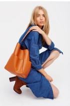 Free People Womens Top To Bottom Tote