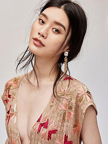 Downtown Tassel Earrings By Free People