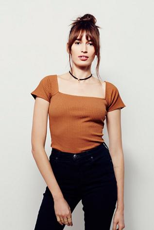 Intimately Womens Shrunken Baby Tee