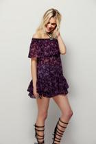 Free People Womens In The Light Printed Off