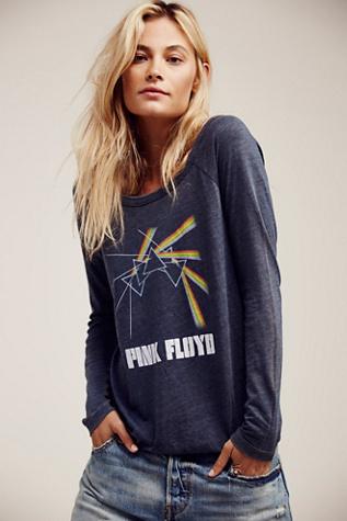 Chaser Womens Pink Floyd Dark Side Tee
