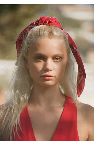 Free People Womens Fp Vintage Bandana