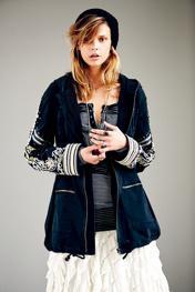 Womens Golden Quills Military Parka