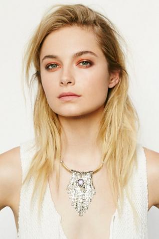Mikal Winn Womens Native Rain Chainmail Necklace