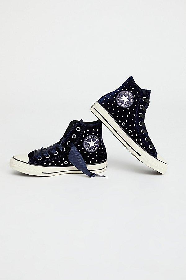 Studded High Top Sneaker By Converse At Free People