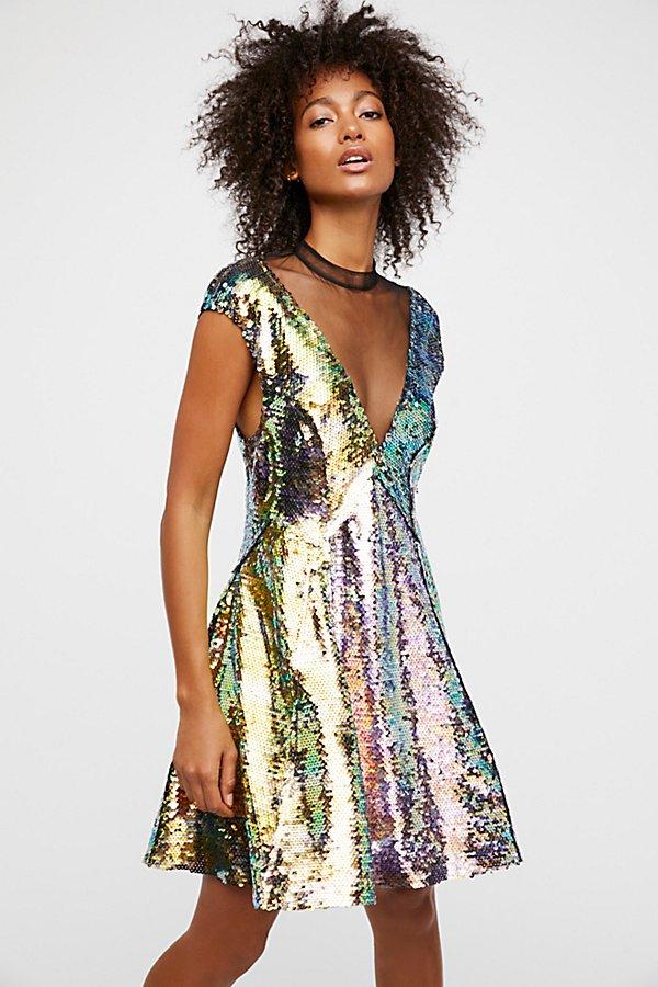Dance Til Dawn Mini Dress By Free People