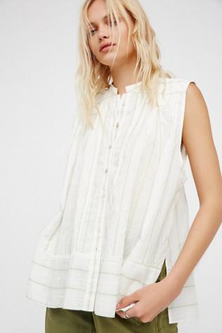 Free People Womens Swinging On By Buttondown