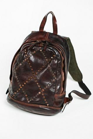 Campomaggi Womens Verona Leather Backpack